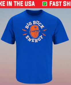 Big Buck Energy New York Baseball Shirt