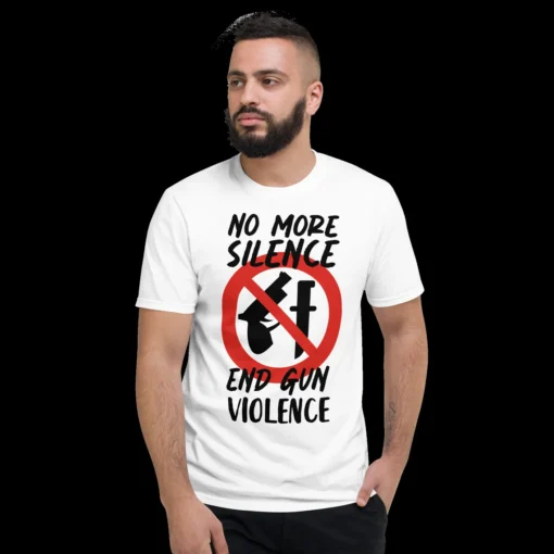 No more silence end gun violence, Anti Gun Pray For Texas Shirt
