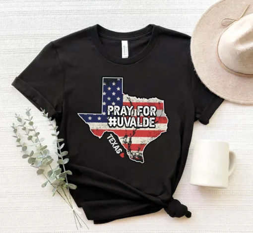 Pray for Uvalde, Texas Strong, Protect Kids Not Gun Shirt