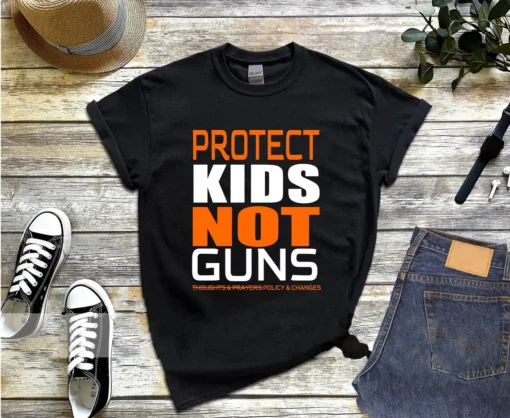 Protect Kids Not Guns, End Gun Violence, Pray For Texas Classic Shirt