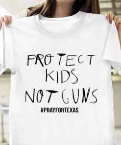 Protect kids not gun, Uvalde Texas Strong American Flag Cross Protest 2022 Shirt