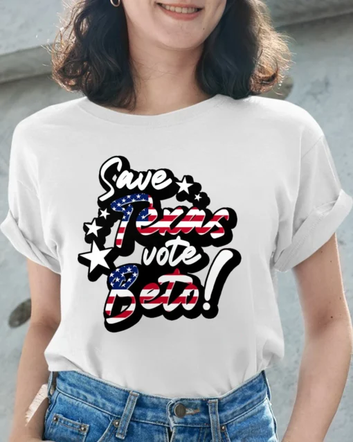 Save Texas Vote Beto, Anti Gun Pray For Texas Shirt