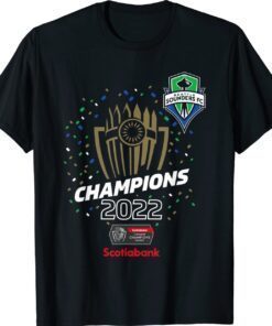 Seattle Sounders Champions 2022 Concacaf Champions League Shirt