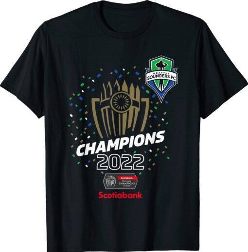 Seattle Sounders Champions 2022 Concacaf Champions League Shirt