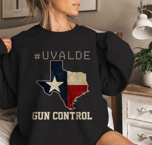 Pray for Texas Uvalde Strong Gun Control Shirt