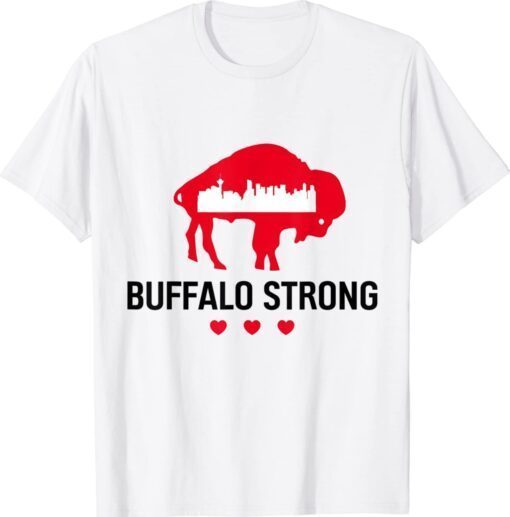 Buffalo Strong Pray For Buffalo Community Strength Shirt