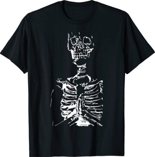 Prayer Hands Skeleton Shirt