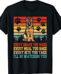 German Shepherd Dog Funny Activities Matching Dog Lover Shirt