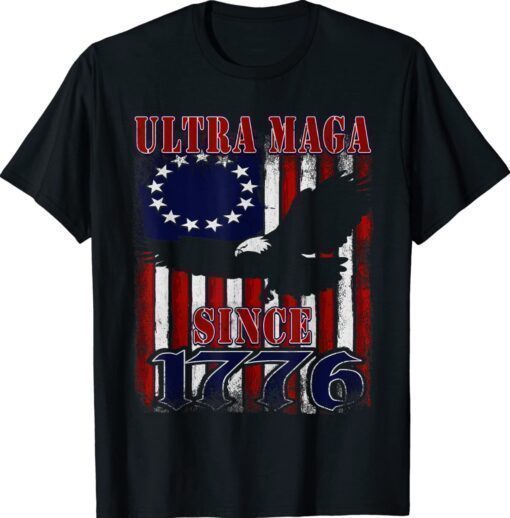 Ultra MAGA Anti Joe Biden 4th of July Shirt