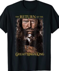 Ultra Maga The Return Of The Great Maga King Anti Joe Biden Shirt