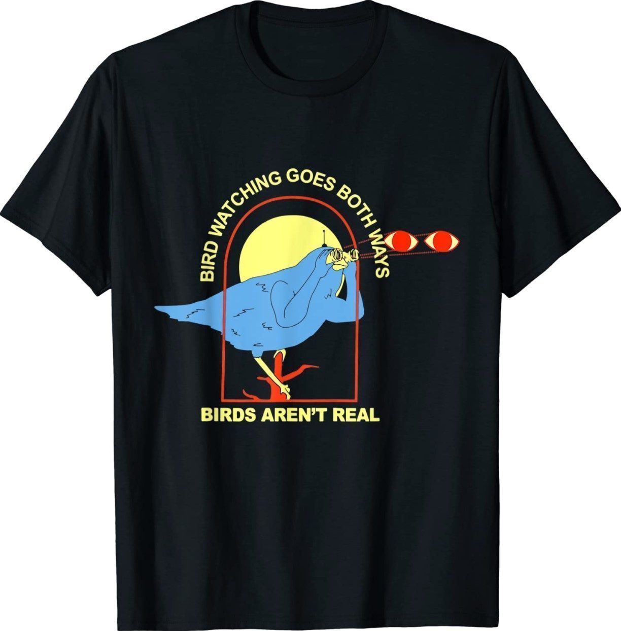 Vintage Retro Birds Are Not Real Shirt - ShirtsMango Office