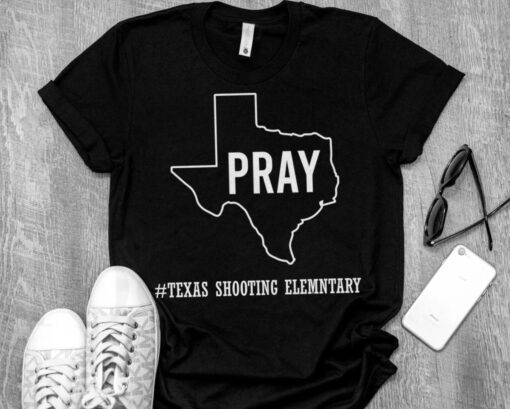 Uvalde Strong Pray for Uvalde Protect Kids Not Gun Shirt