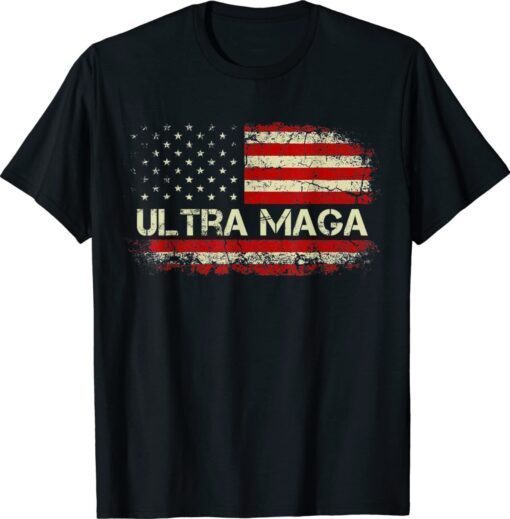 Ultra Maga Proud Ultra-Maga US Flag Shirt