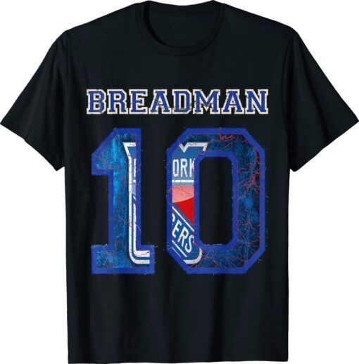 BREADMAN 10 Panarin New York Professional Ice Hockey Shirt