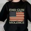 End Gun Violence Stop Gun Violence Uvalde US Flag Shirt