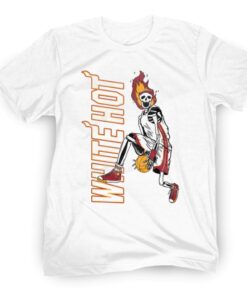 White Hot Basketball Shirt