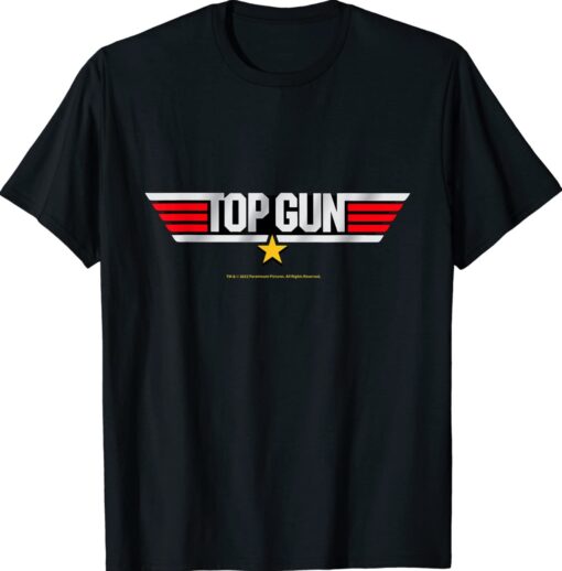 Top Gun Gold Star Shirt
