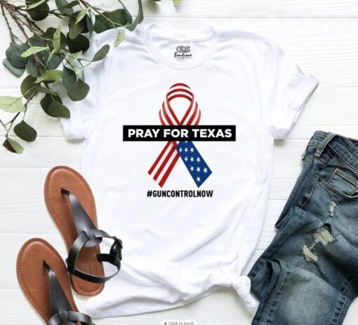 Pray for Texas Uvalde Gun Control Now Shirt