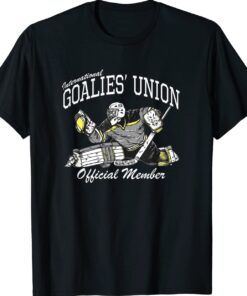 Goalies' Union Hockey Goalie Official Member Righty Catch Shirt
