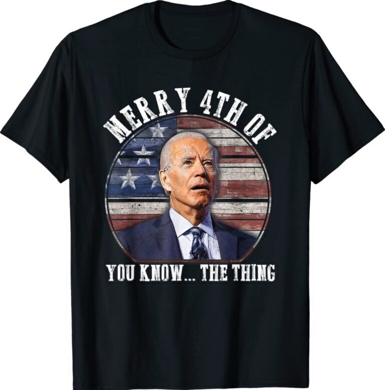 Vintage Biden Dazed Merry 4th of You Know The Thing Shirt - ShirtsMango ...