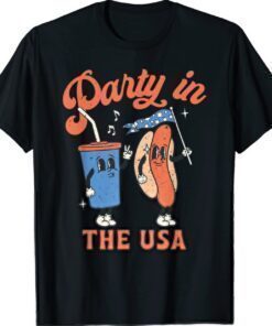 4th Of July For Hotdog Lover Party In The USA Shirt