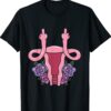 Uterus Shows Middle Finger Feminist Feminism Shirt