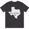 Uvalde Texas Map Heart Shirt