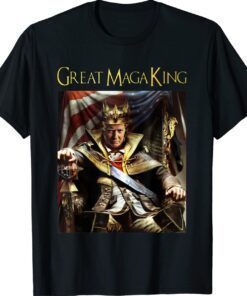 The Great Maga King Funny Trump Ultra Maga King Shirt