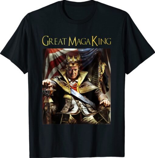 The Great Maga King Funny Trump Ultra Maga King Shirt