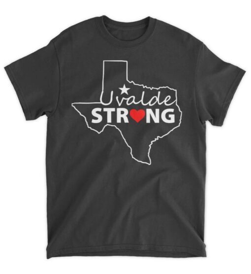 Heart Uvalde Strong Texas Shirt