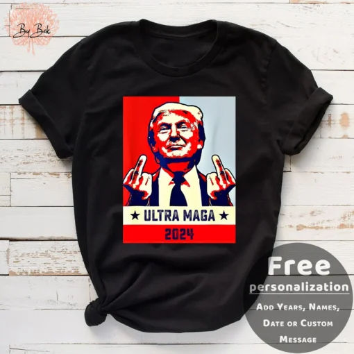 The Great MAGA King Trump 2024 Ultra Maga Shirt