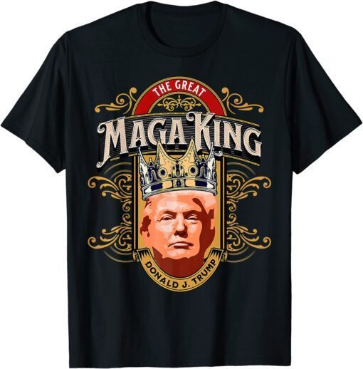 The Great MAGA King Trump Biden Political 45 47 2024 Shirt