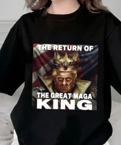 Trump Ultra Maga 2024 The Return Of The Great Maga King Shirt