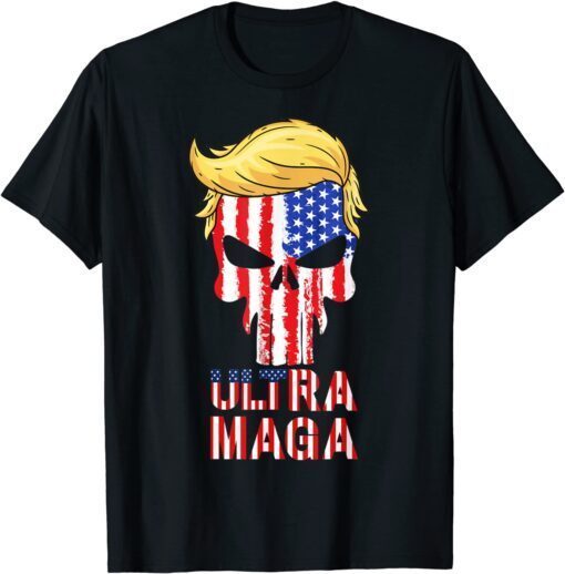 Ultra MAGA 2024 Pro Trump Maga Skull Ultra Maga Shirt