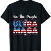 Ultra MAGA Anti Biden US Flag Pro Trump Shirt