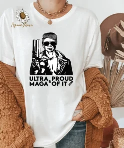 Ultra Maga And Proud Of It American Flag 2022 Shirt