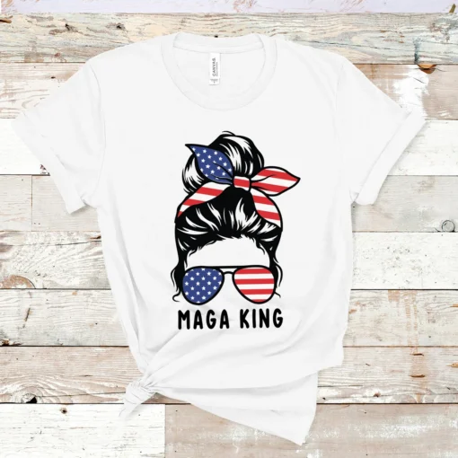 Ultra Maga Messi Bun maga King President Donald Trump Shirt