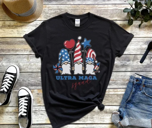 Ultra Maga Squad Gnomes 4th of July Shirt