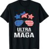Ultra Maga Us Flag Sunglasses Ultra-Maga Shirt