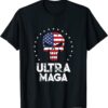Ultra Maga Vintage American Flag Ultra-Maga Shirt