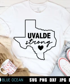 Uvalde Strong, Anti Gun Pray For Texas Shirt