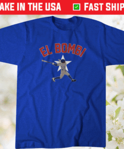 Adolis Garcia El Bombi Swing Texas Shirt