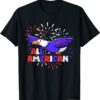 All American Patriotic 4th of July Eagle Fireworks Shirt