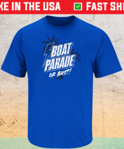 Boat Parade or Bust for Tampa Bay Hockey Shirt