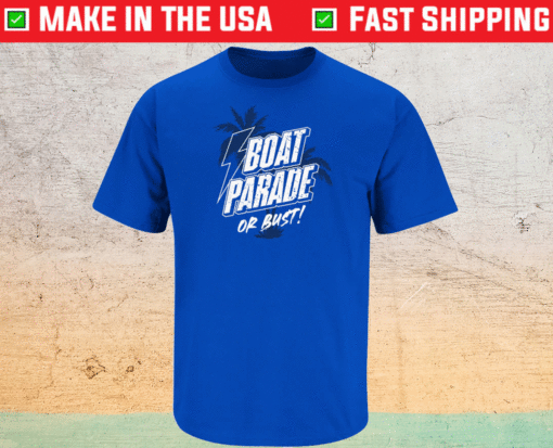 Boat Parade or Bust for Tampa Bay Hockey Shirt