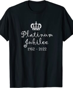 British Queen Monarchy Platinum Jubilee 1952-2022 Shirt