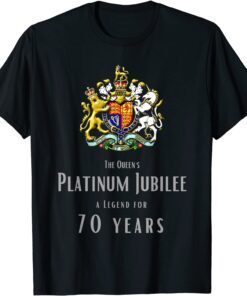 British Queen Monarchy The Queens Platinum Jubilee 2022 Shirt