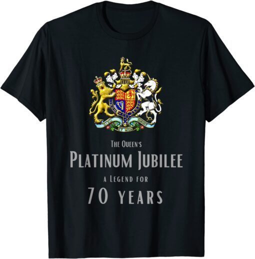 British Queen Monarchy The Queens Platinum Jubilee 2022 Shirt