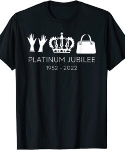 British Queen Platinum Jubilee 1952 - 2022 70th Anniversary Shirt