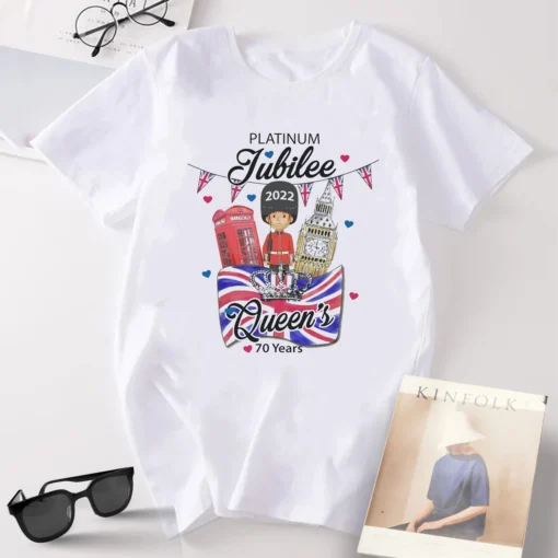 British Queen Platinum Jubilee 70 Years Platinum Jubilee 2022 shirt